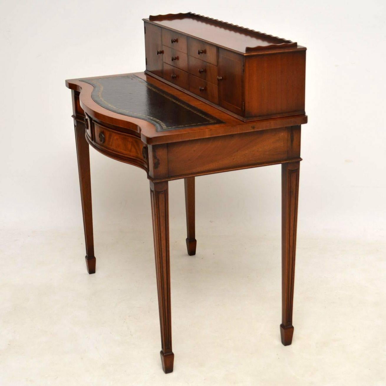 Mid-20th Century Antique Mahogany Desk or Writing Table