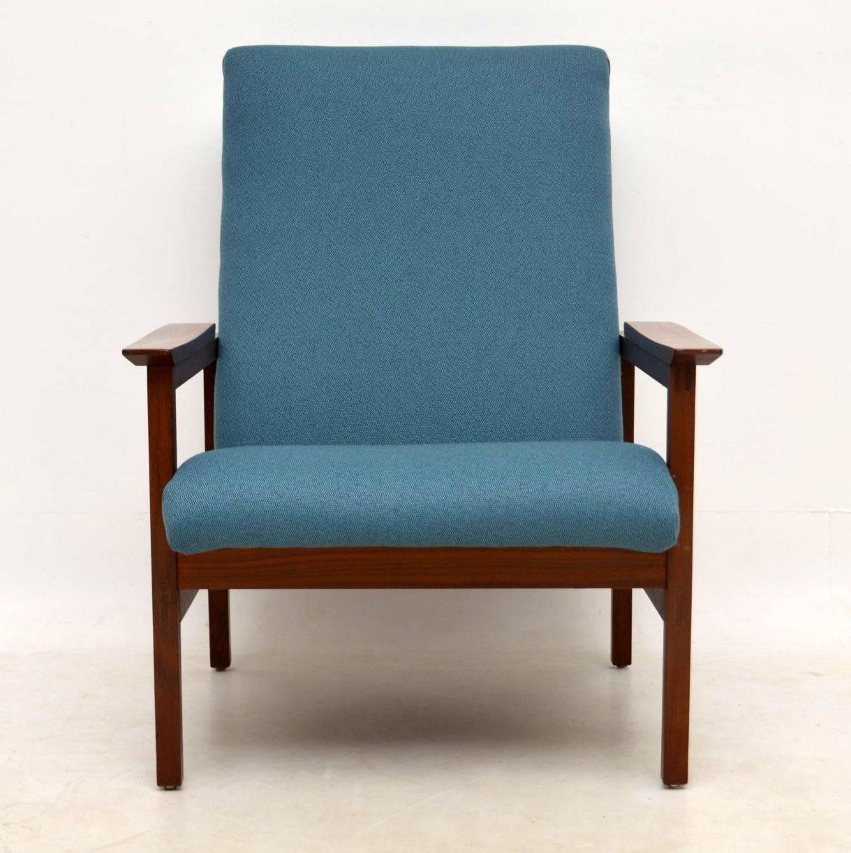 Mid-Century Modern 1950s Vintage Armchair by Guy Rogers