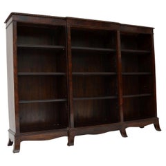 Used Edwardian Open Bookcase