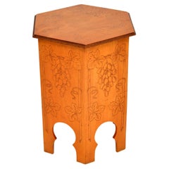 Antique Wine Cooler Side Table