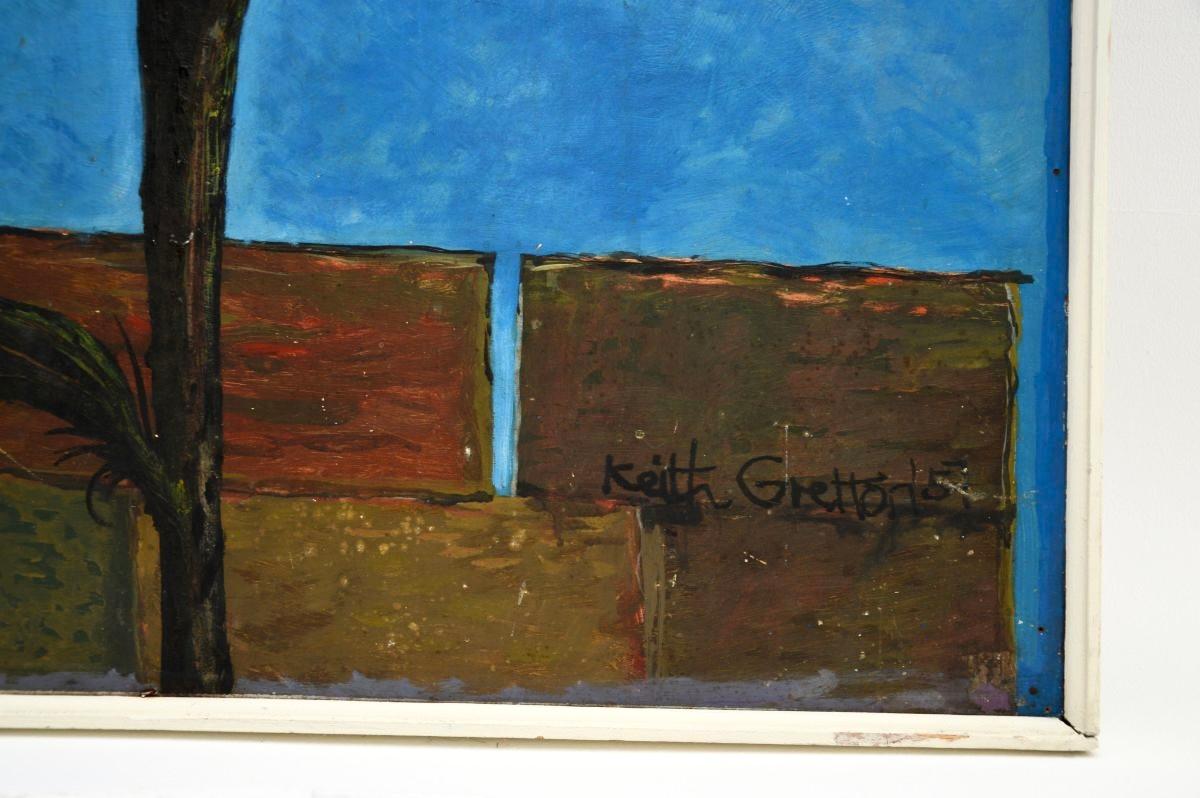 Vintage Ölgemälde von Keith Gretton geb.1934 im Angebot 2