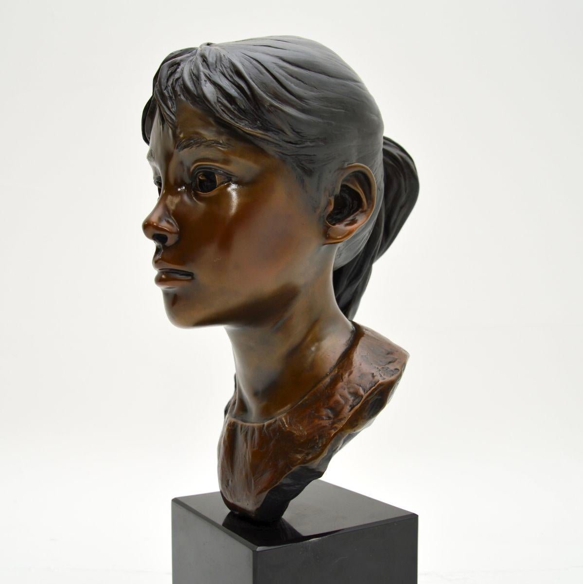 Scultura americana d'epoca in bronzo di Glenna Goodacre In condizioni buone in vendita a London, GB