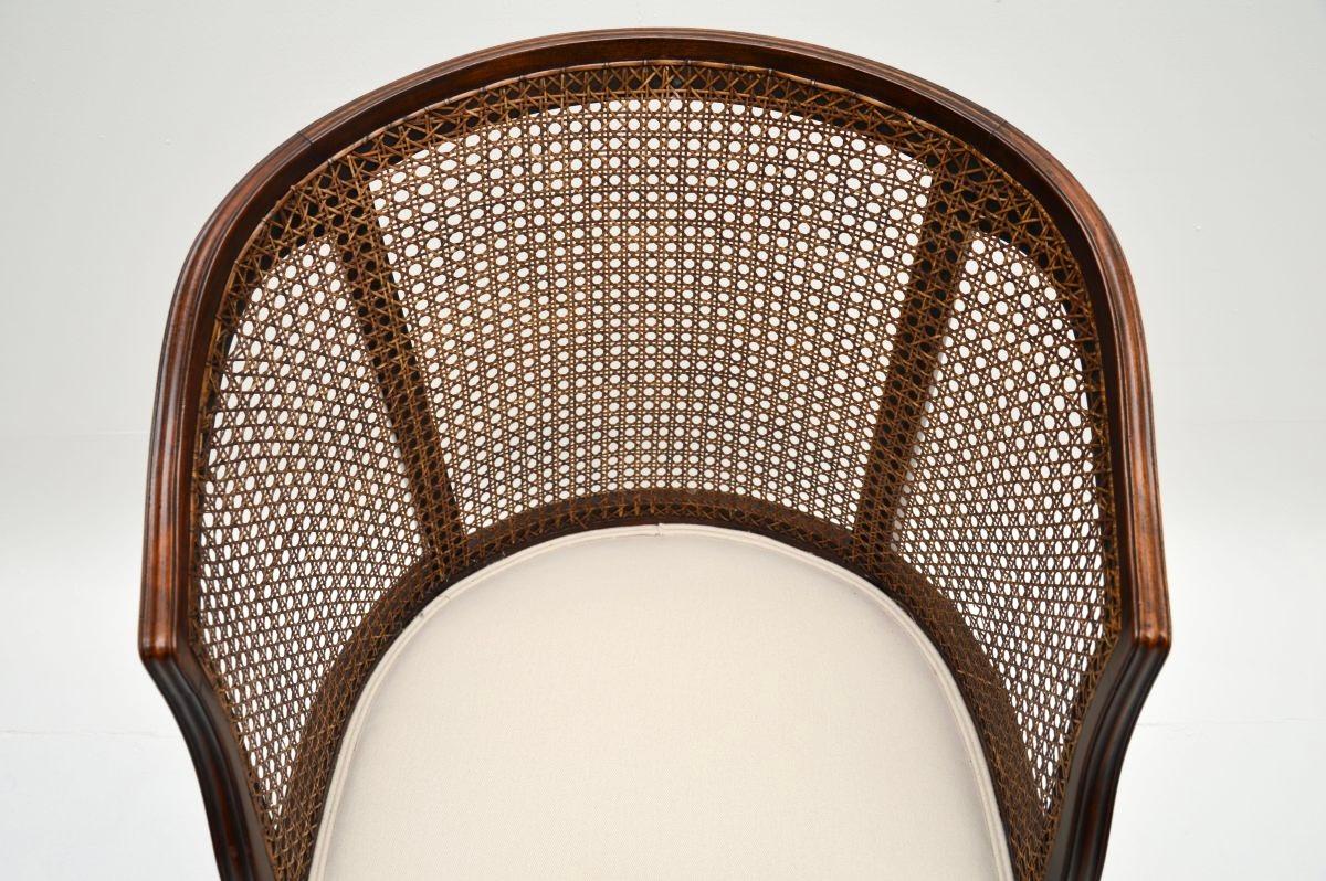 Fauteuil canné ancien édouardien en vente 1