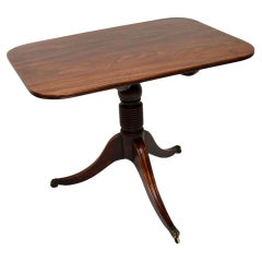 Antique Regency Period Tilt Top Table