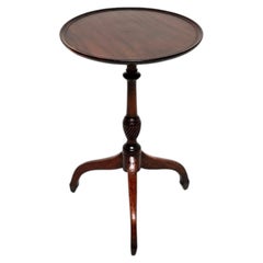 Antique Georgian Period Snap Top Occasional Table