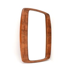 Art Deco Walnut Mirror