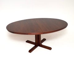 Danish Vintage Extending Dining Table by Dyrlund