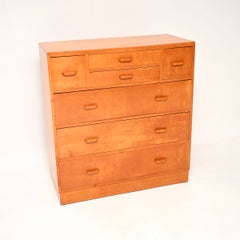 Art Deco Satin Birch Chest of Drawers