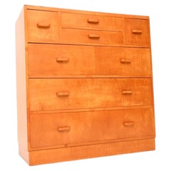 Commode en bouleau satiné de style Art déco