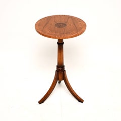 Antique Georgian Style Inlaid Wine Table