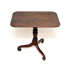 Antique Regency Period Tilt Top Table