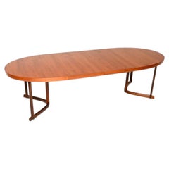Danish Vintage Teak Dining Table by Johannes Andersen