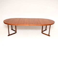 Danish Vintage Teak Dining Table by Johannes Andersen