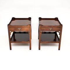 Pair of Antique Georgian Style Side Tables