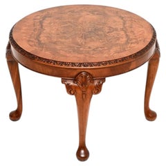 Antique Burr Walnut Coffee Table