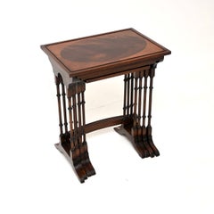 Antique Georgian Style Nest of Four Tables