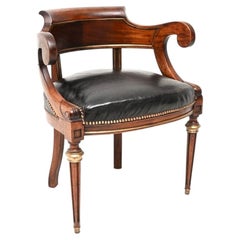 Antique French Empire Desk Chair