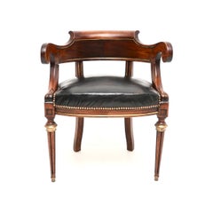 Antique French Empire Desk Chair