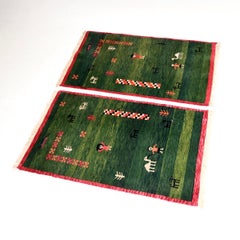 Pair of Vintage Gabbeh Rugs