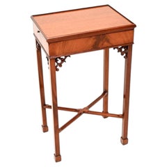 Antique Chippendale Style Occasional Side Table