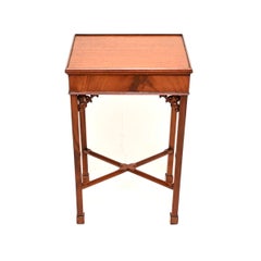 Antique Chippendale Style Occasional Side Table