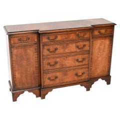 Antique Georgian Style Small Breakfront Sideboard