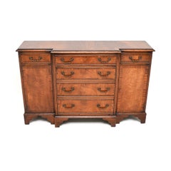 Antique Georgian Style Small Breakfront Sideboard