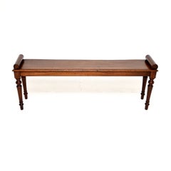 Antique Victorian Carved Bench