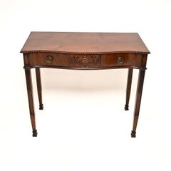 Antique Edwardian Console Table by Maple and Co