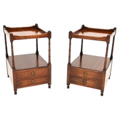 Pair of Antique Georgian Style Side Tables