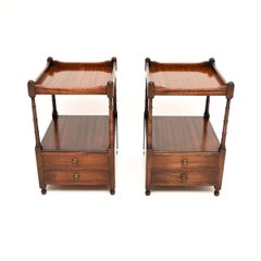 Pair of Antique Georgian Style Side Tables