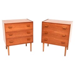 Pair of Vintage Teak Bedside Chests by Heal’s