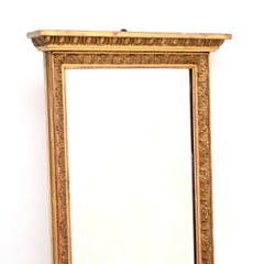 Antique Gilt Wood Mirror by Maple and Co