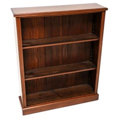 Antique Victorian Open Bookcase