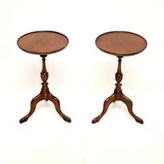 Pair of Antique Georgian Style Wine Tables