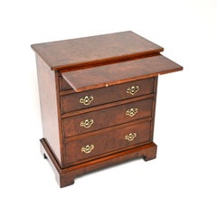 Antique Georgian Style Burr Walnut Chest of Drawers