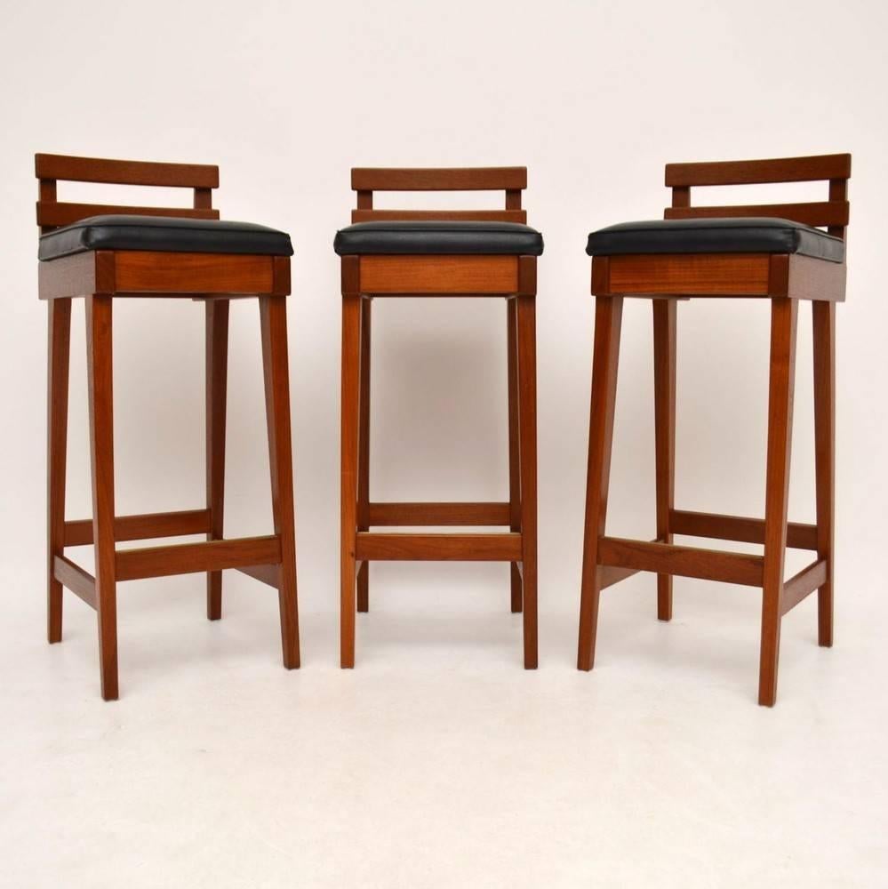 vintage danish bar stools