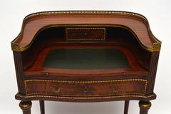 Antique French Mahogany Writing Table Desk