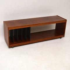 Danish Rosewood Retro Sideboard or Record Cabinet, T.V Stand