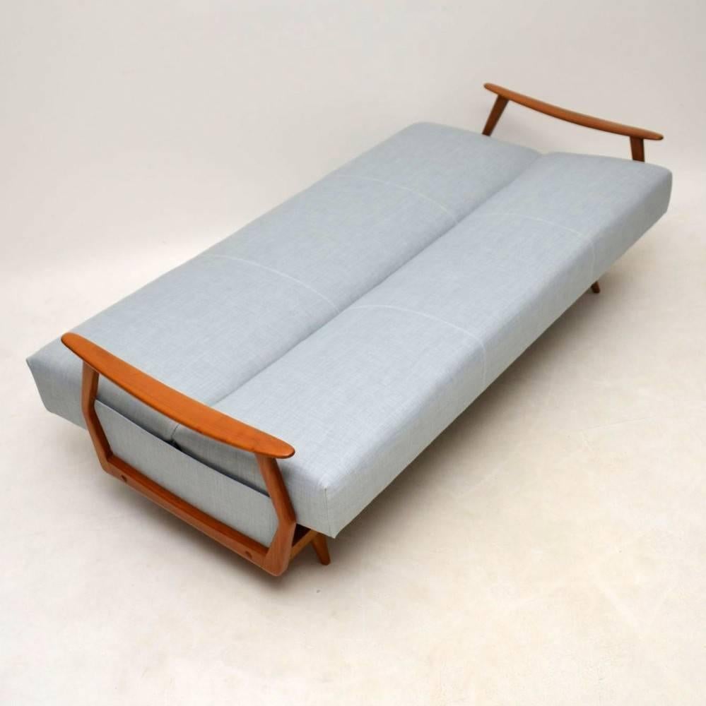 Danish Retro Sofa Bed, Vintage, 1950s 1