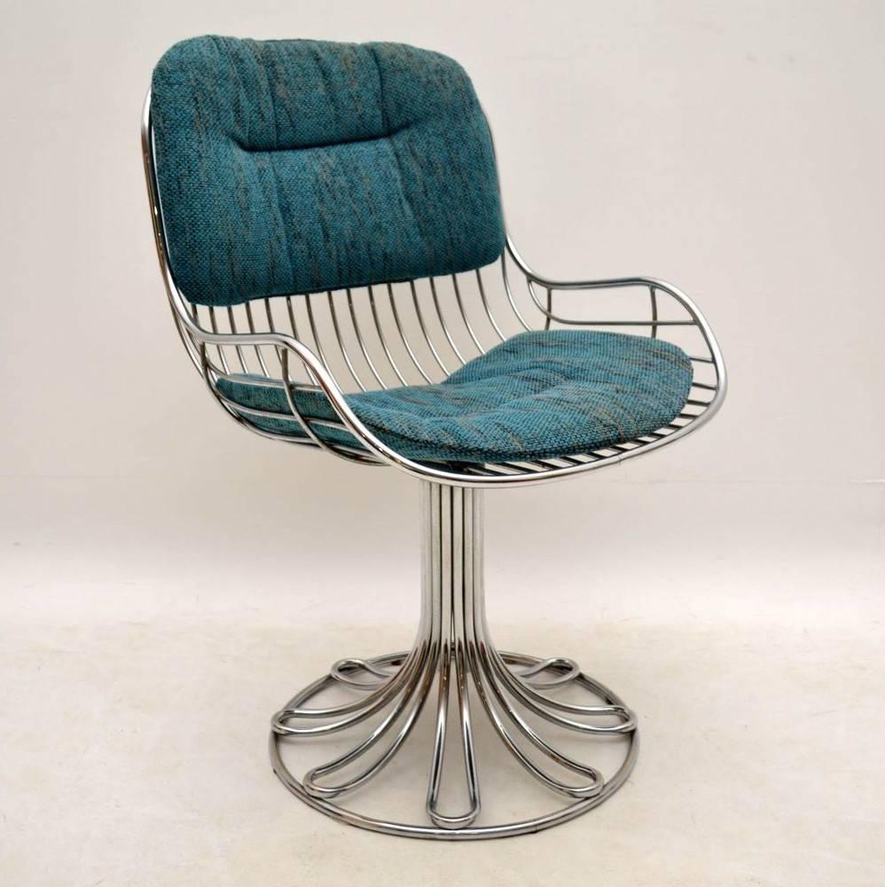 vintage swivel dining chairs