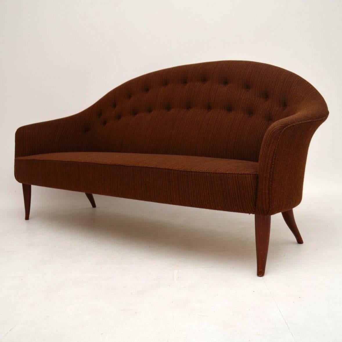 Retro Swedish ‘Paradiset’ Sofa by Kirstin Horlin-Holmquist Vintage 1