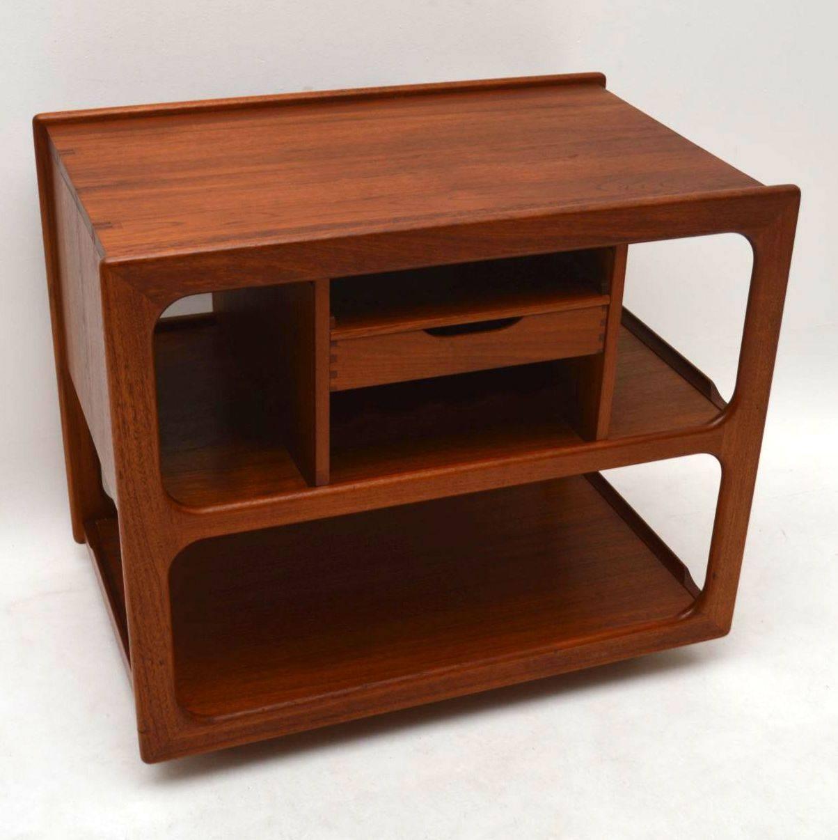 Danish Teak Retro Drinks Trolley Vintage 2