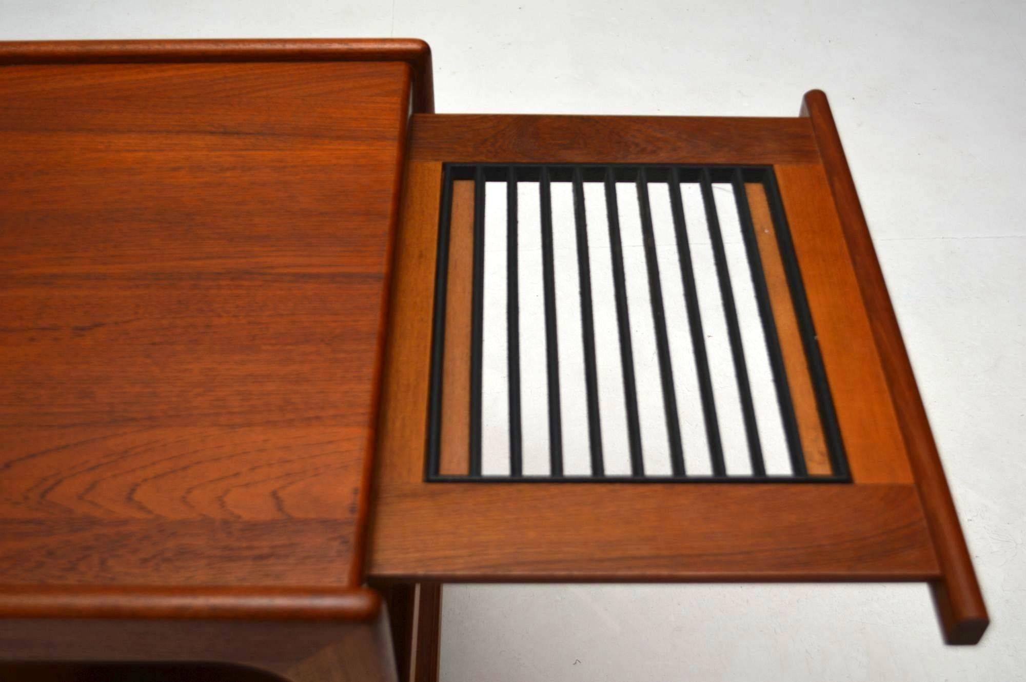 Danish Teak Retro Drinks Trolley Vintage 5