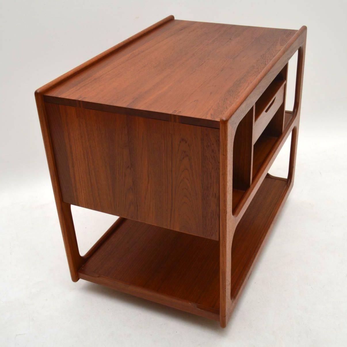 Danish Teak Retro Drinks Trolley Vintage 6