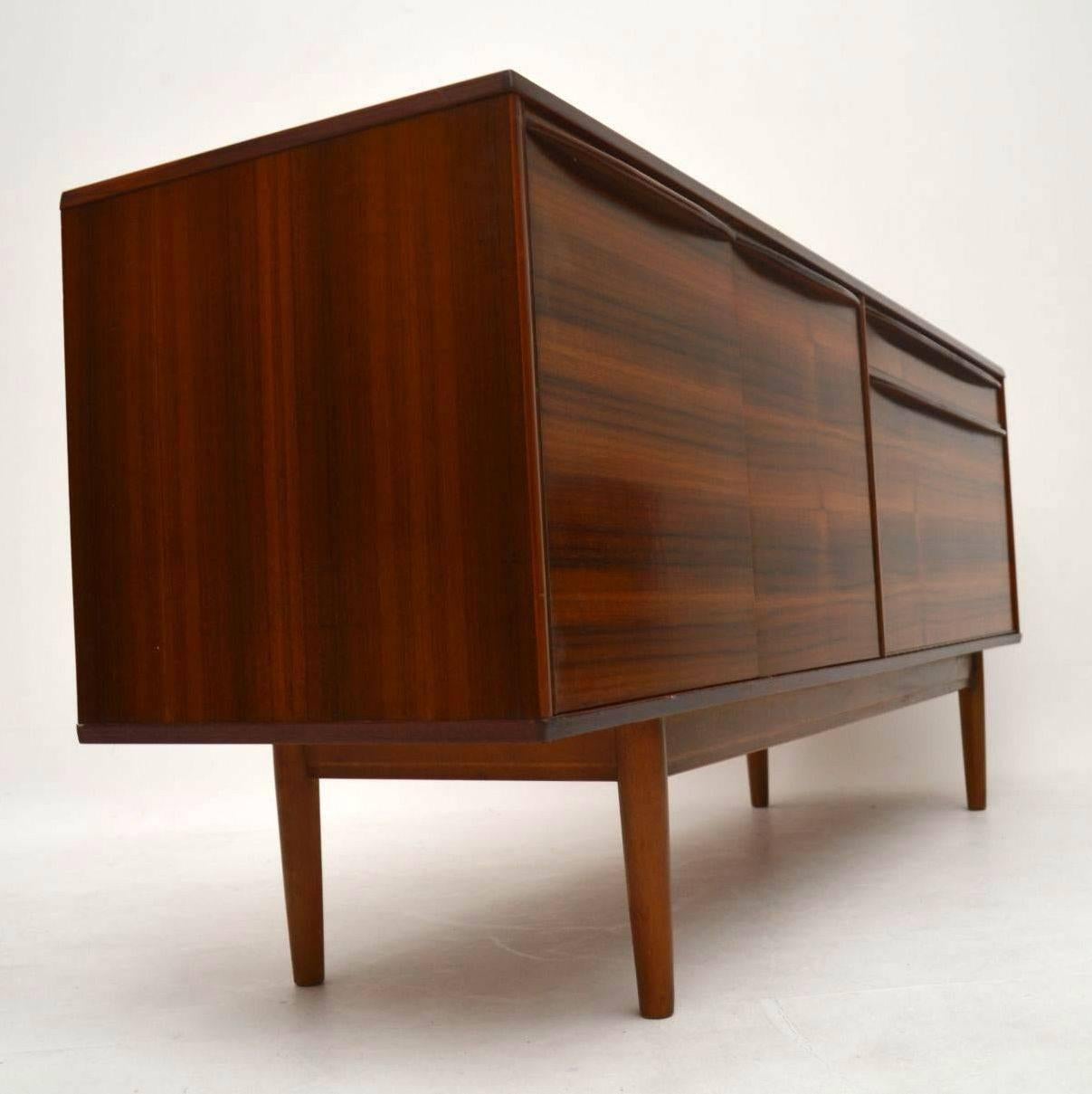 Mid-20th Century Retro Walnut Sideboard by Morris of Glasgow Vintage