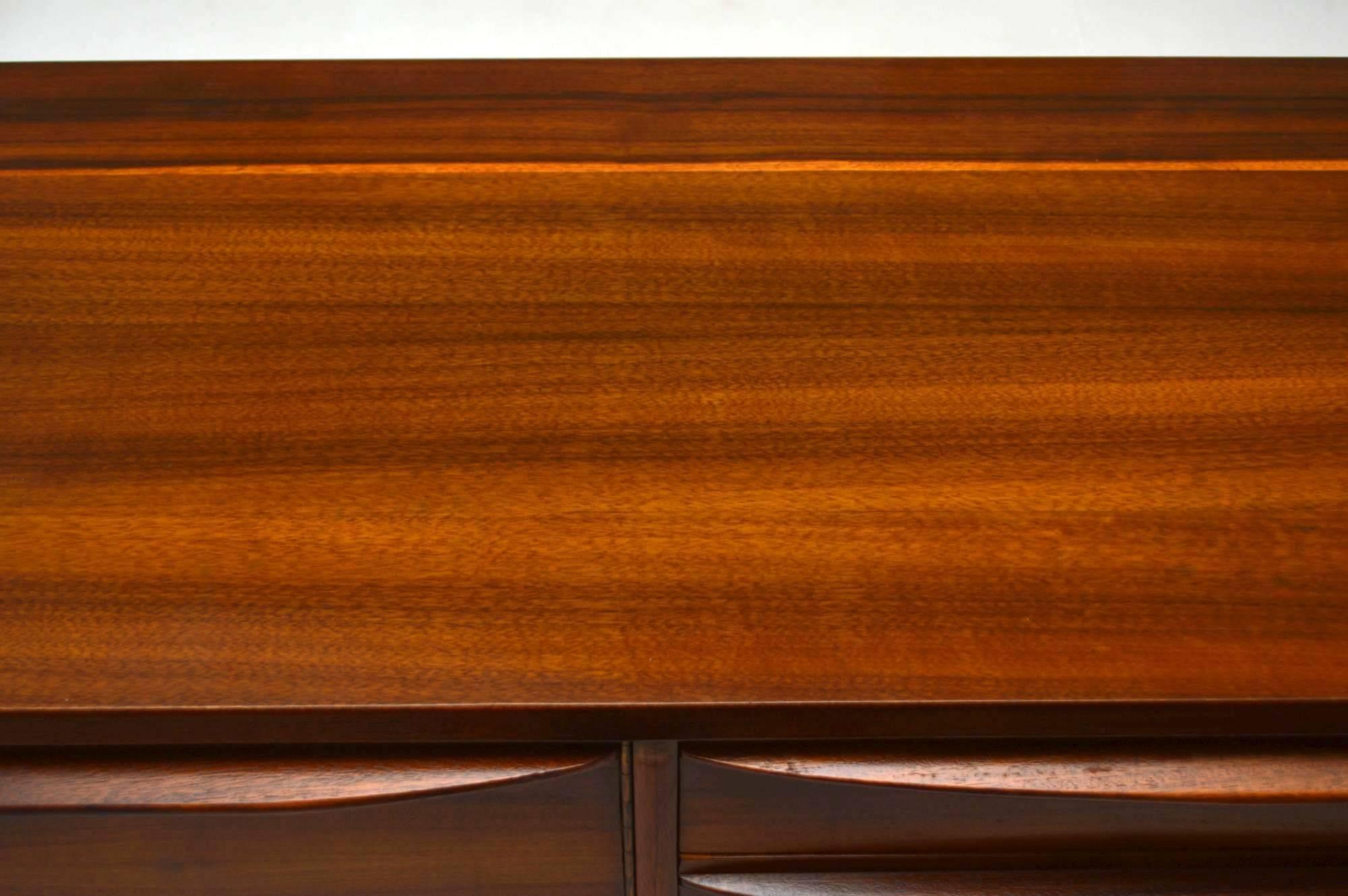 Retro Walnut Sideboard by Morris of Glasgow Vintage 2