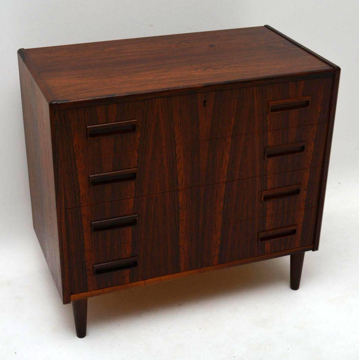 Mid-20th Century Danish Retro Rosewood Chest of Drawers by Borge Seindal Vintage