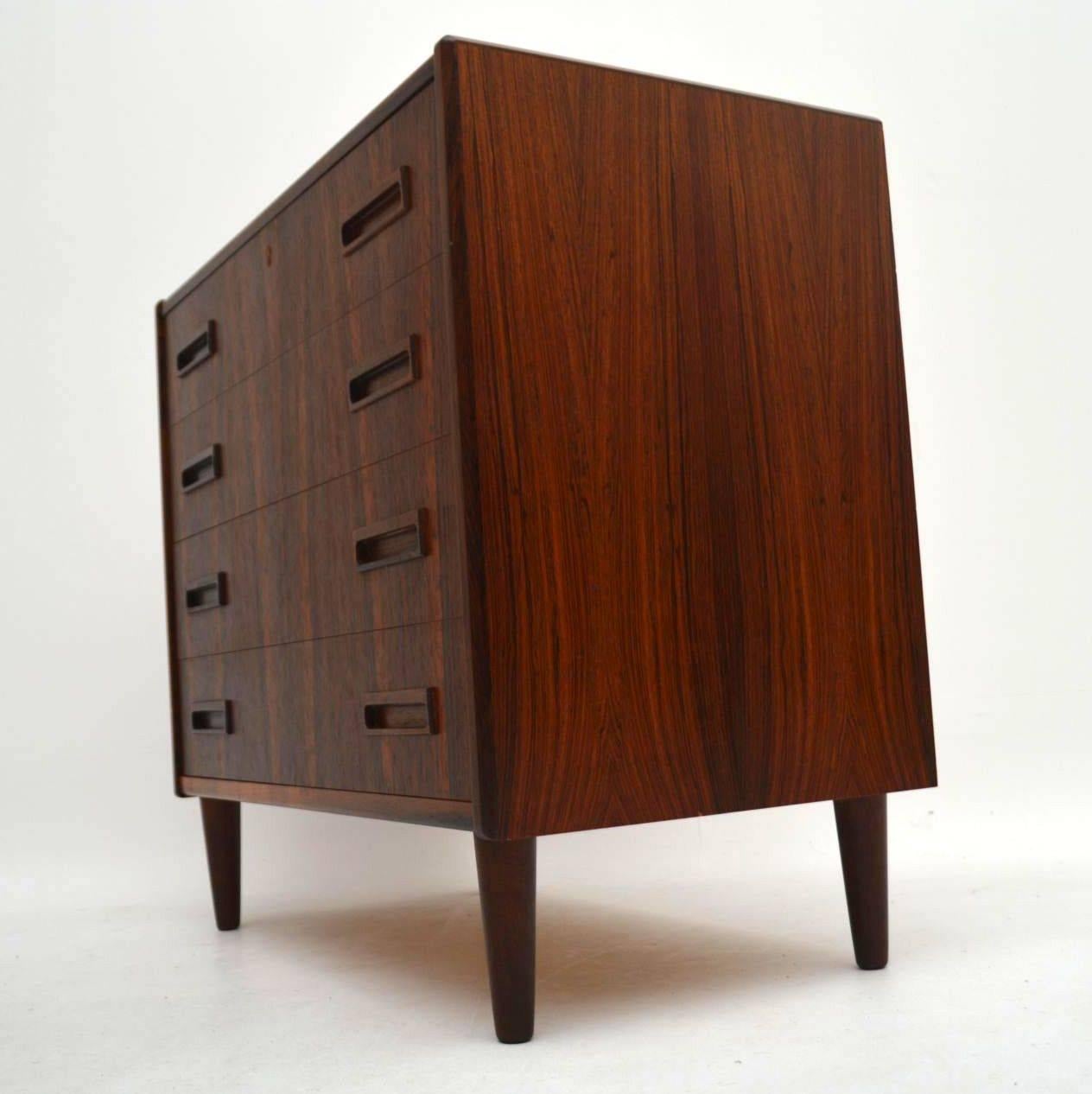 Danish Retro Rosewood Chest of Drawers by Borge Seindal Vintage 1