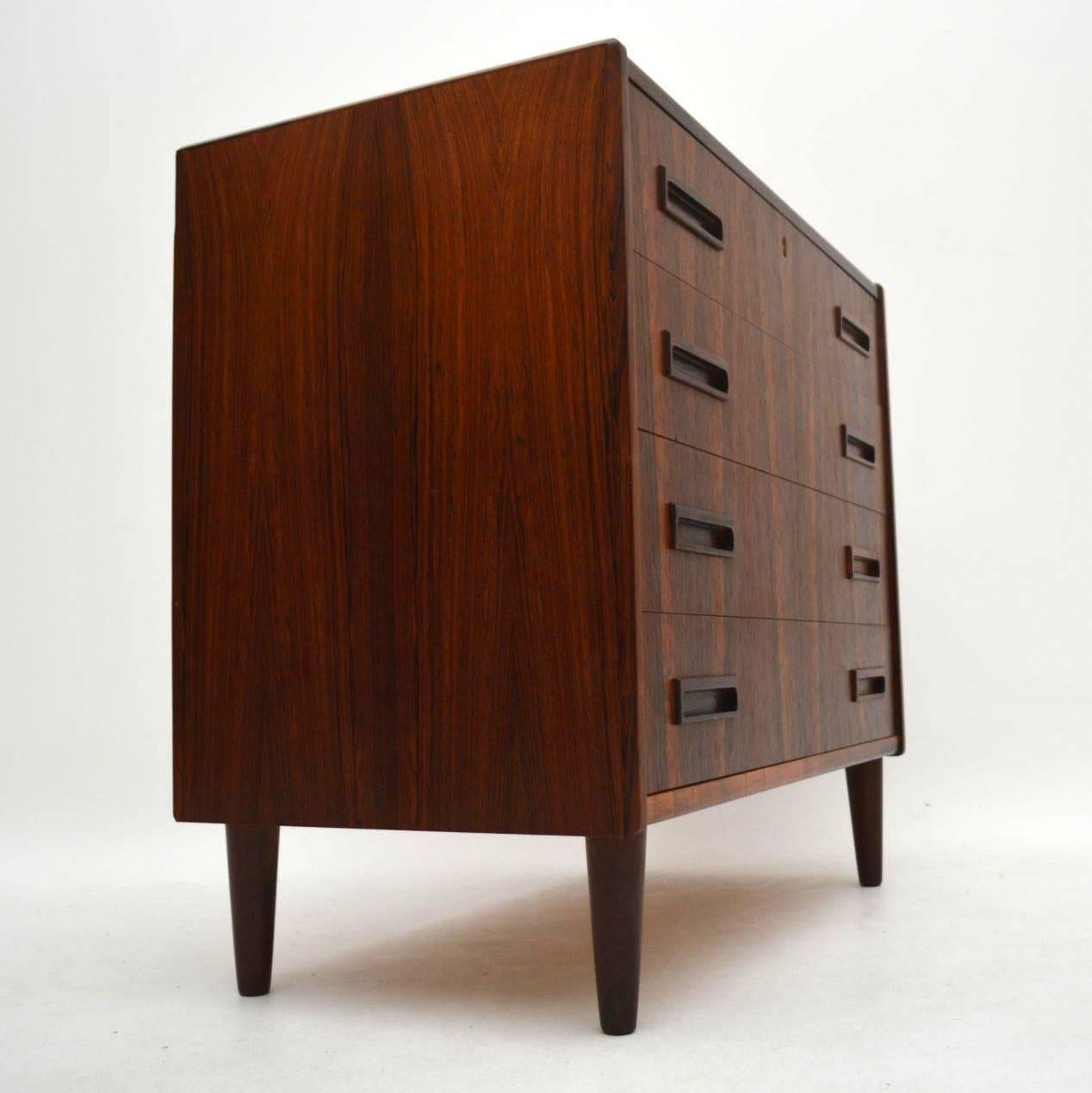 Danish Retro Rosewood Chest of Drawers by Borge Seindal Vintage 2
